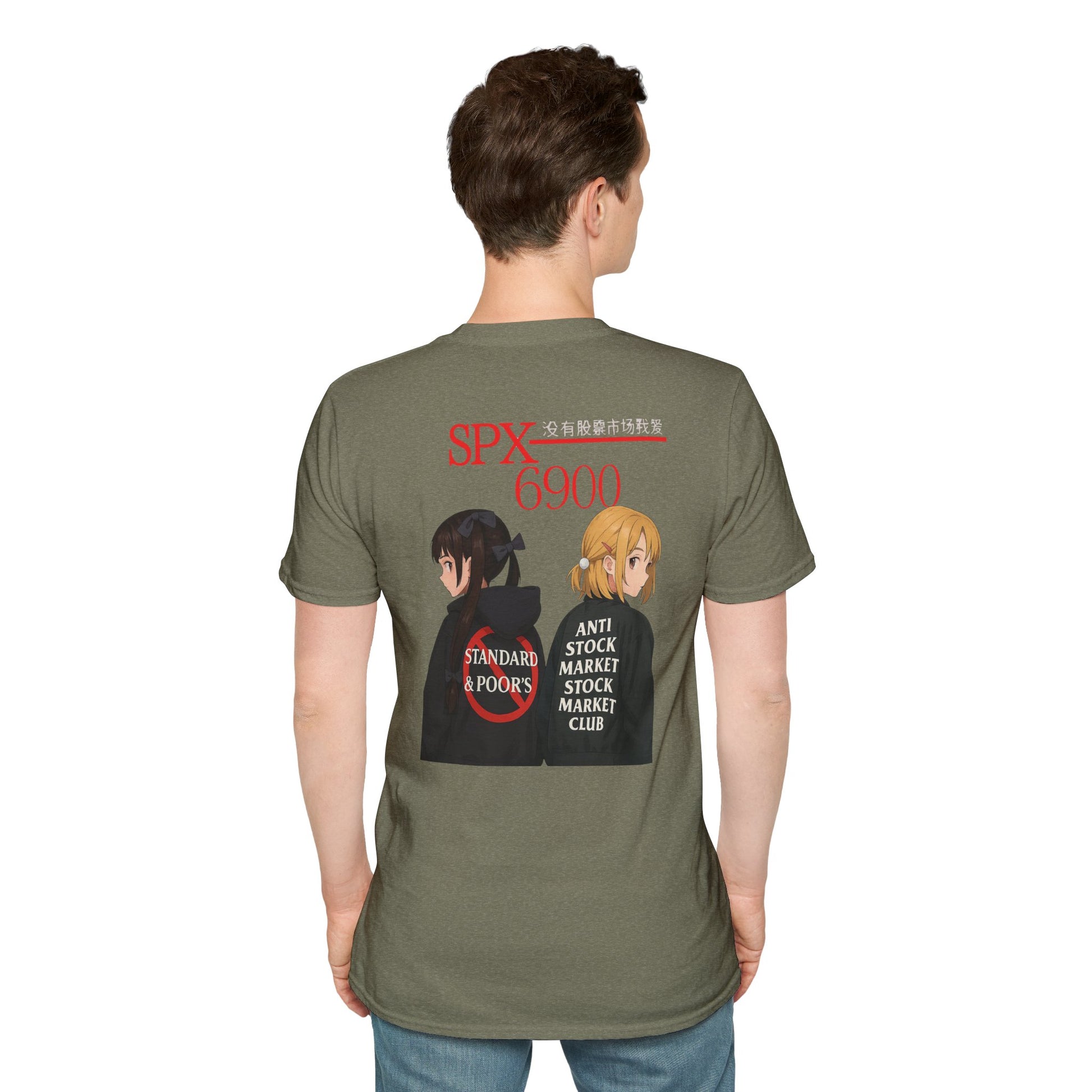 🖤 SPX6900 – Anti Stock Market Club Tee