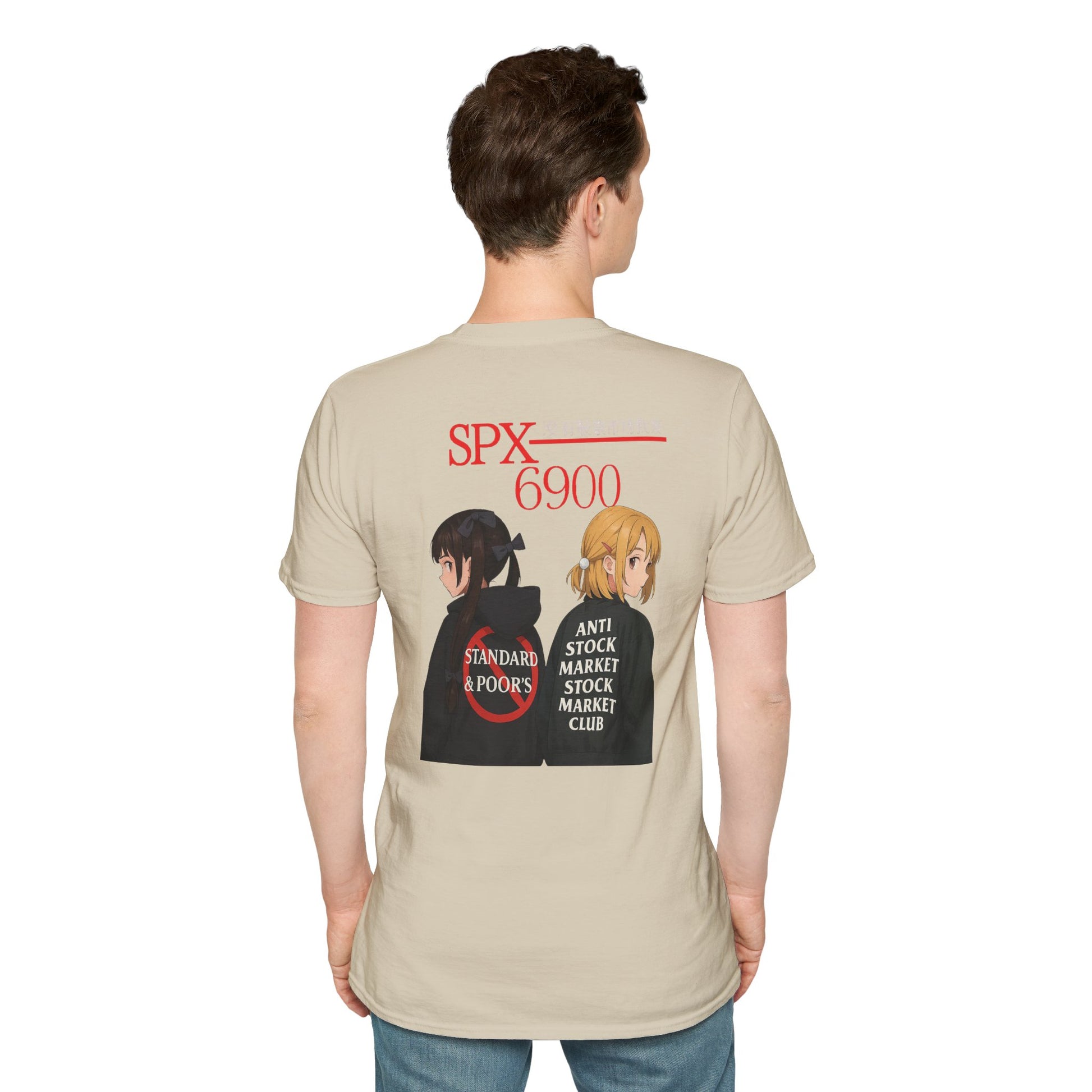 🖤 SPX6900 – Anti Stock Market Club Tee