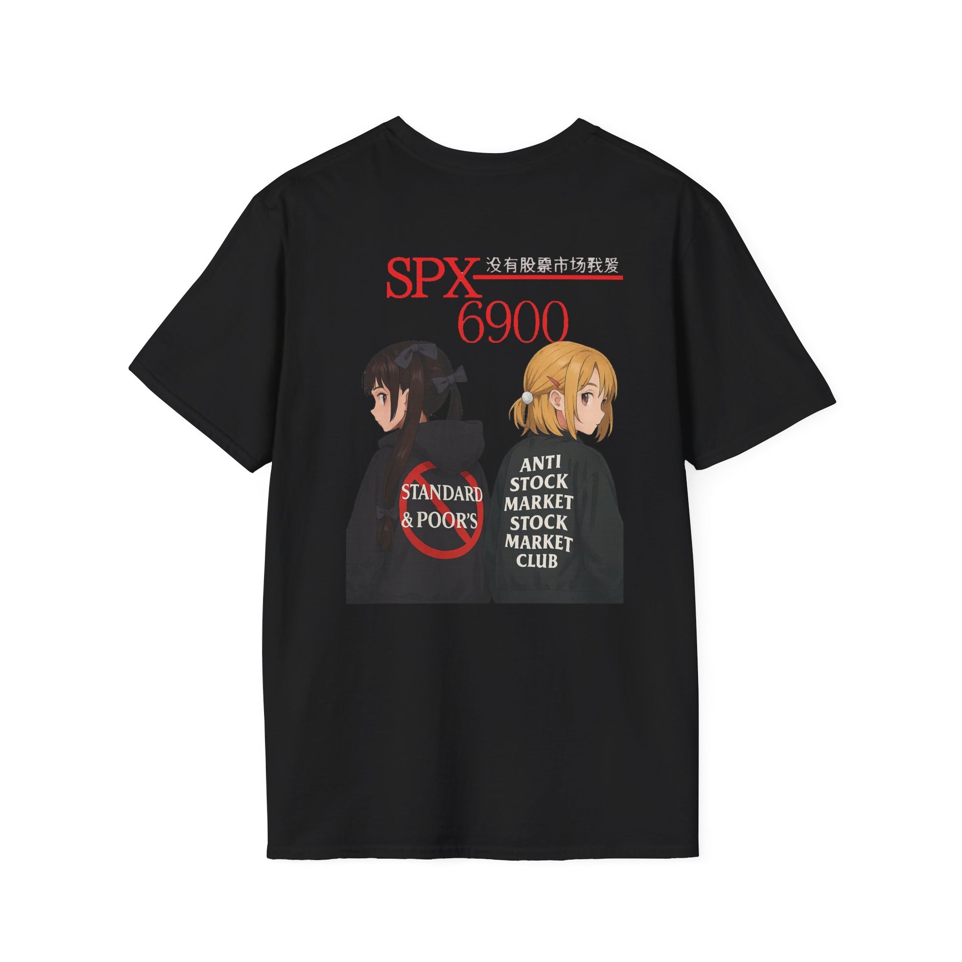🖤 SPX6900 – Anti Stock Market Club Tee