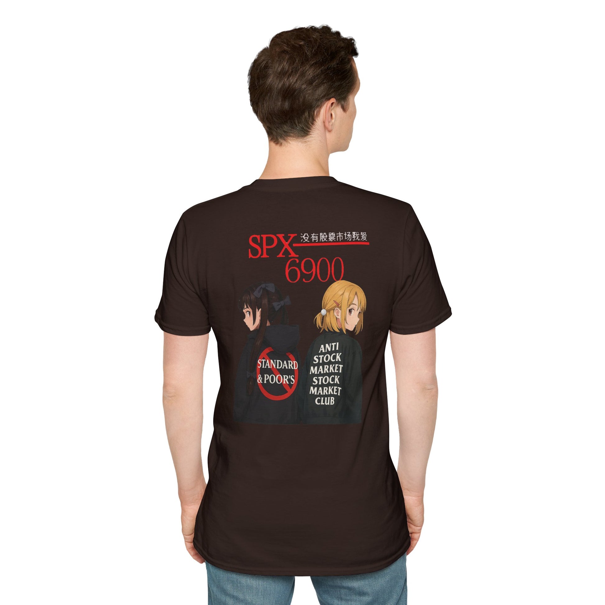 🖤 SPX6900 – Anti Stock Market Club Tee