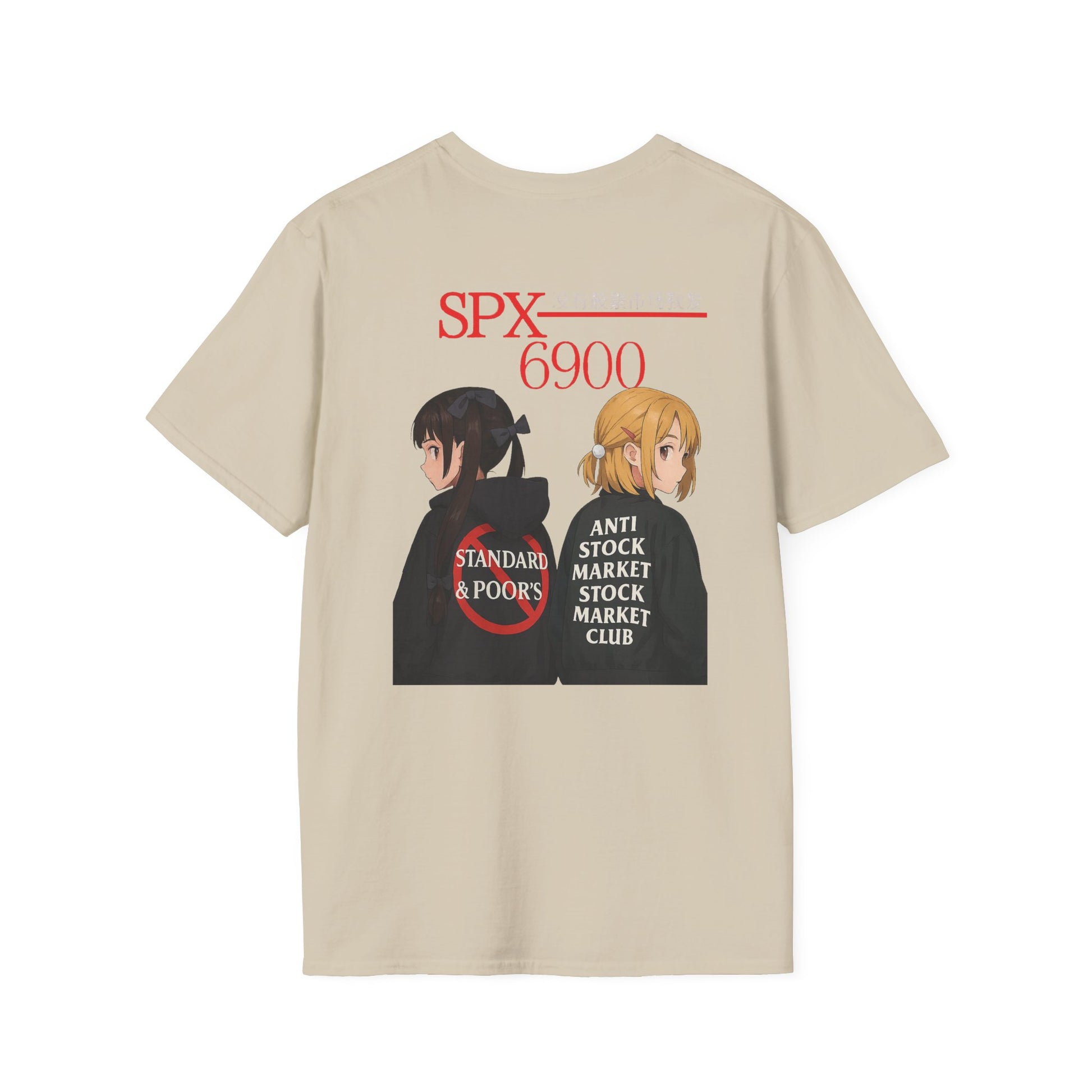 🖤 SPX6900 – Anti Stock Market Club Tee