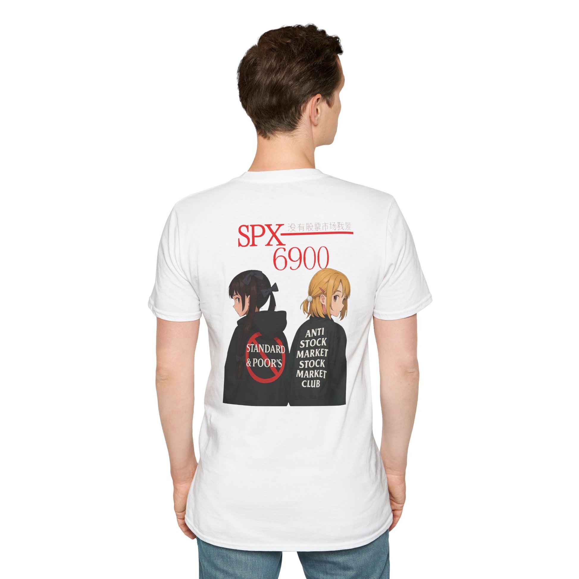 🖤 SPX6900 – Anti Stock Market Club Tee