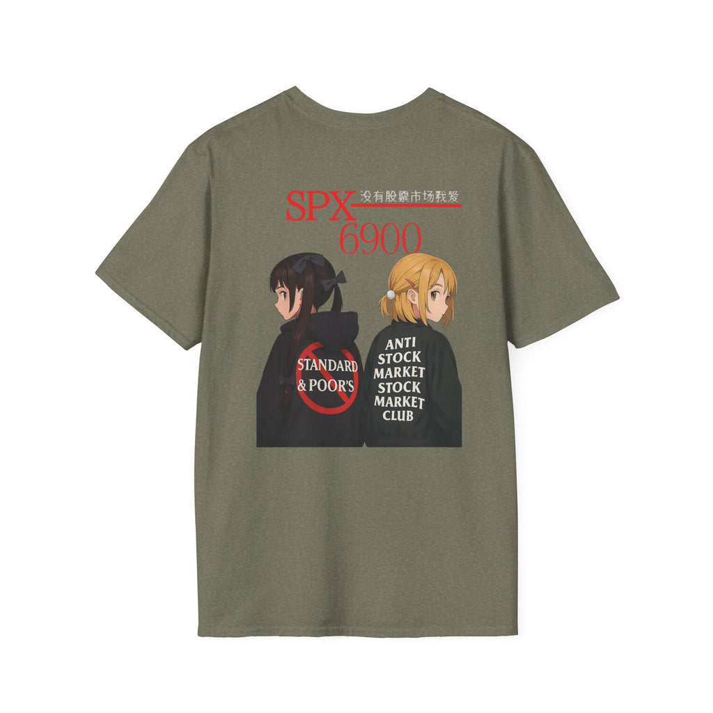 🖤 SPX6900 – Anti Stock Market Club Tee