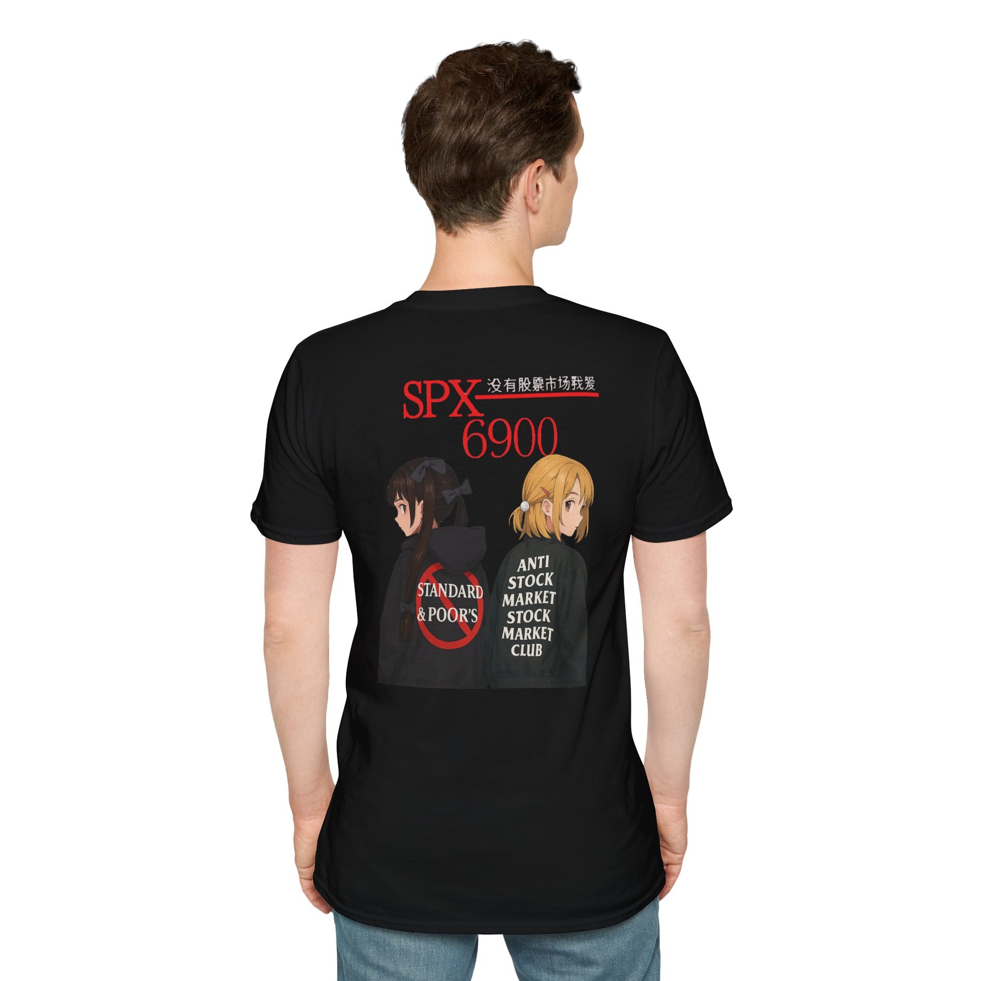 🖤 SPX6900 – Anti Stock Market Club Tee