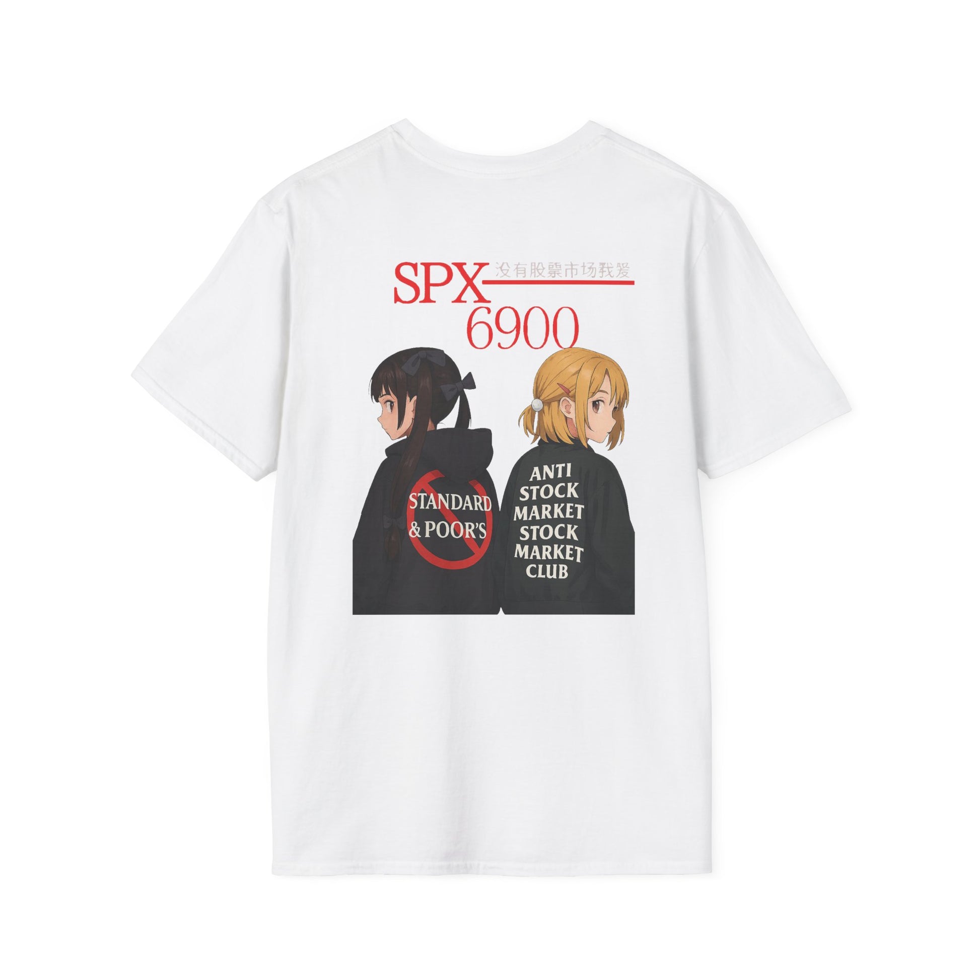 🖤 SPX6900 – Anti Stock Market Club Tee