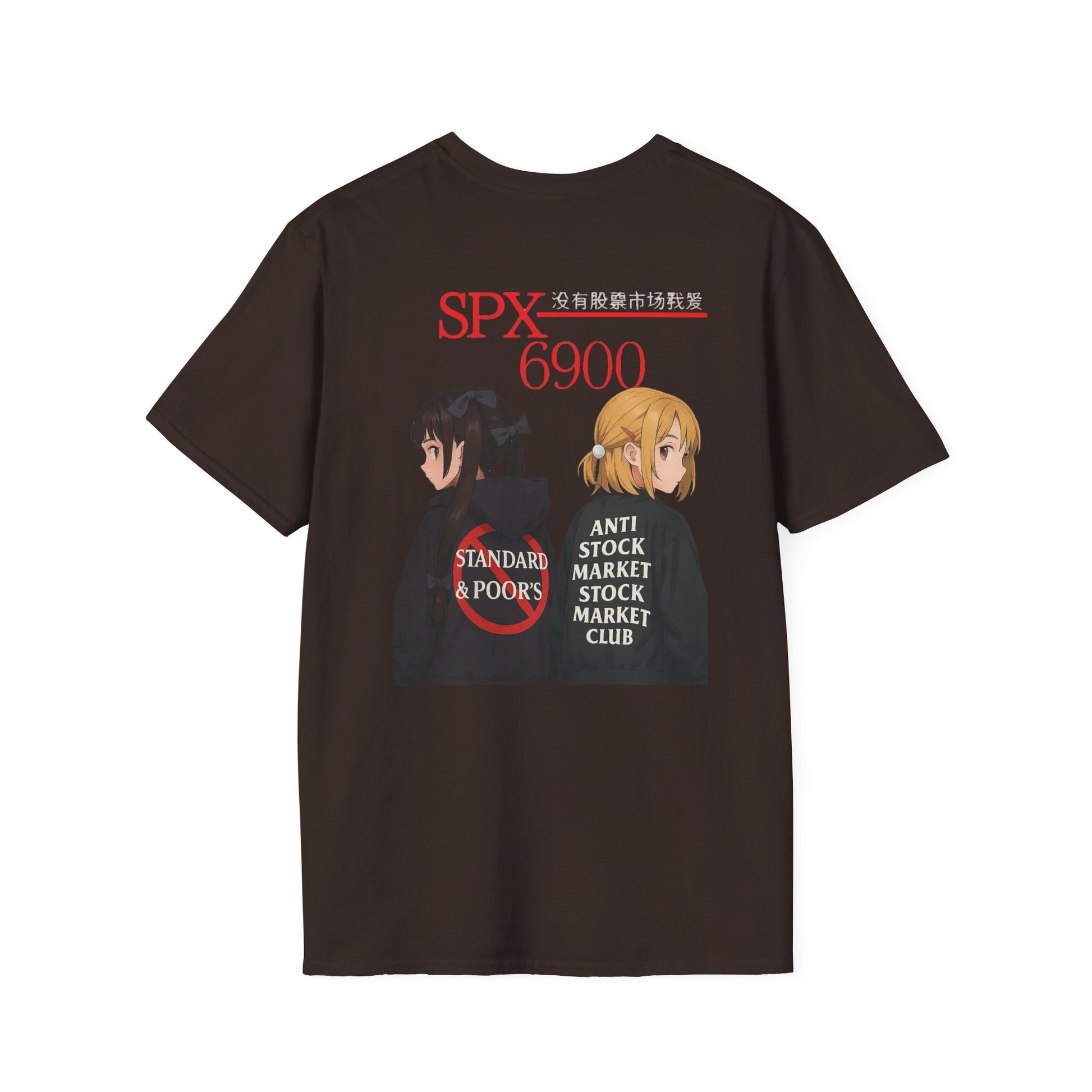 🖤 SPX6900 – Anti Stock Market Club Tee